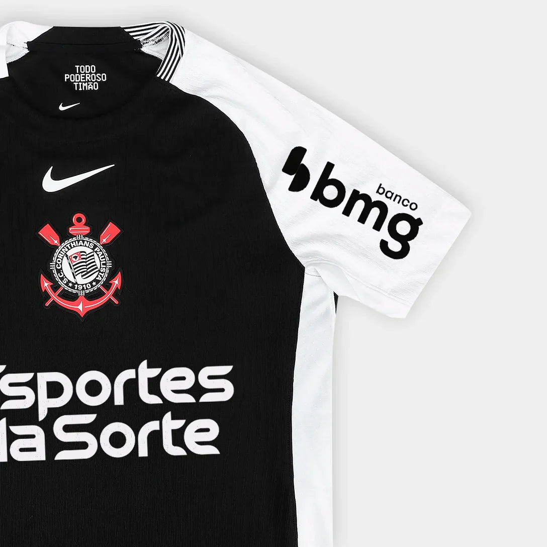 Camisa Nike Corinthians 2025/26 II Jogador Com Patrocínios [Slim Fit] - FutStore