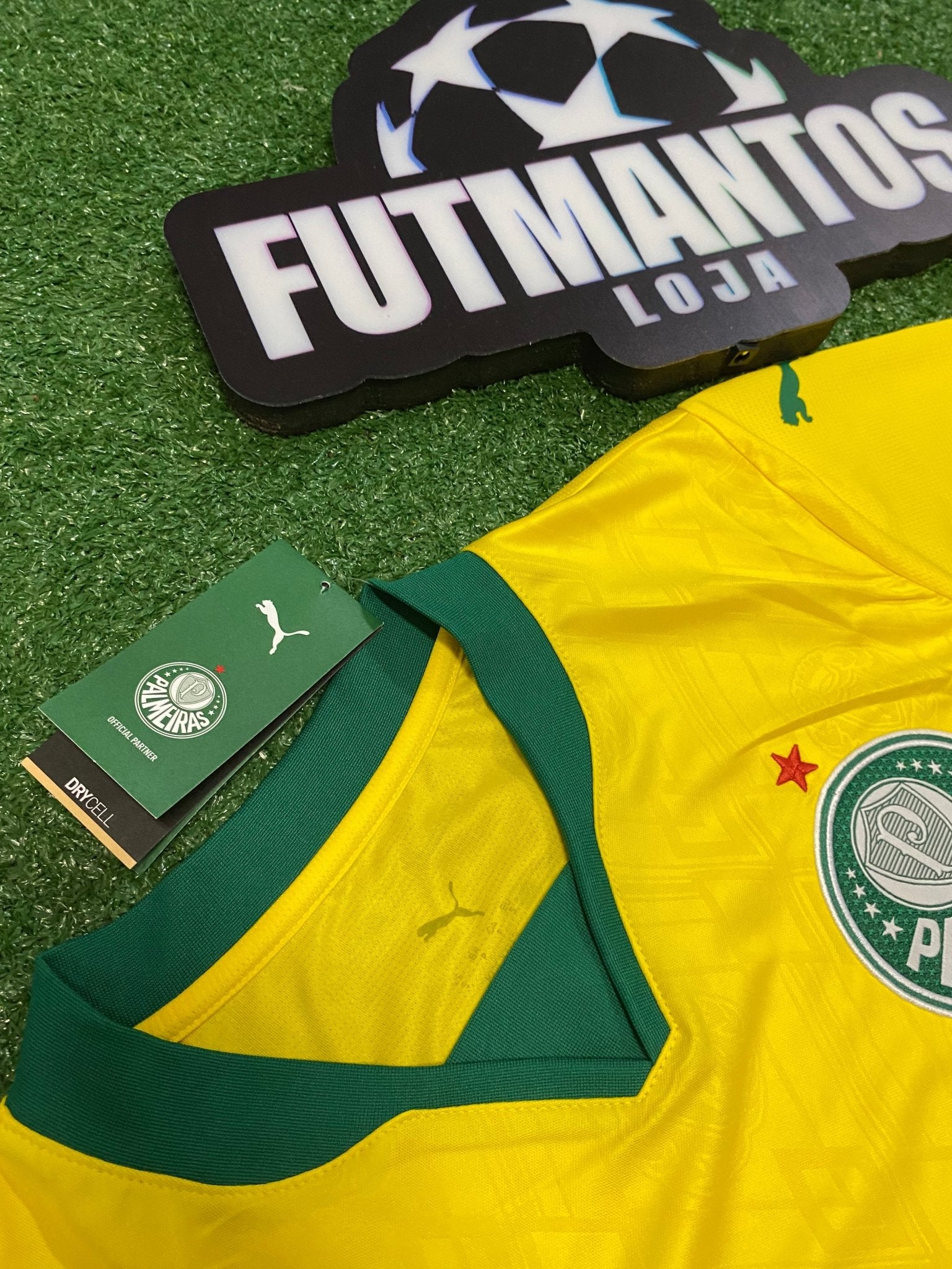 Camisa Palmeiras III Verde e amarela 25/26 - FutStore