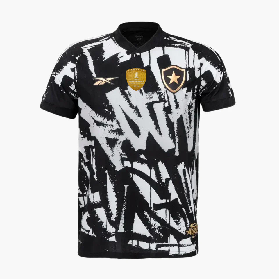 Camisa Reebok Botafogo 2025/26 IV - Patch Campeao Libertadores - FutStore