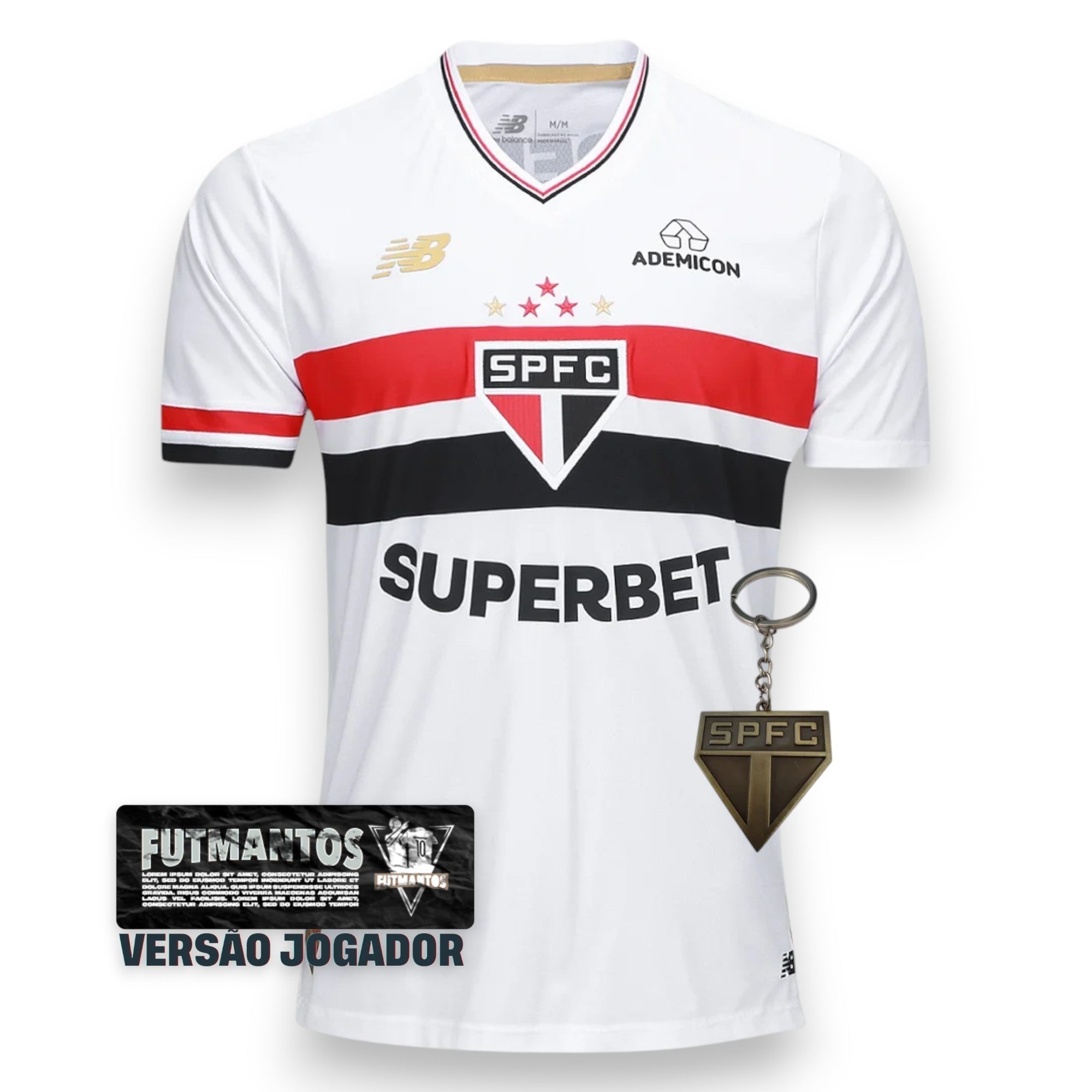 Camisa S��o Paulo I 25/26 Jogador - FutStore