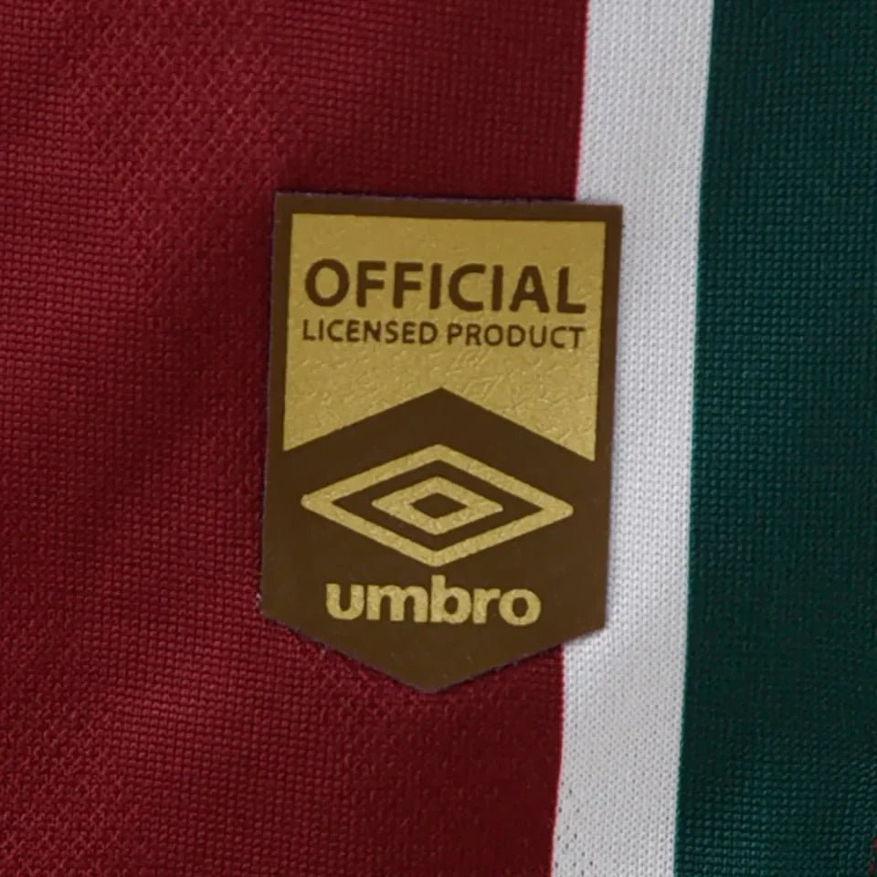 Camisa Umbro Fluminense 2025/26 I Jogador Authentic Player [Slim Fit] Player [Slim Fit] Player [Slim Fit] - Patch Mundial [Slim Fit] - FutStore