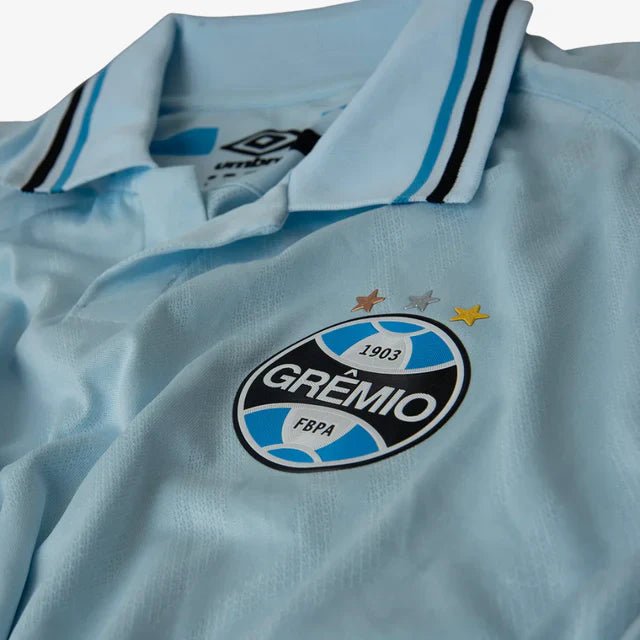 Camisa Umbro Grêmio 2025/26 II Azul Celeste Jogador - FutStore