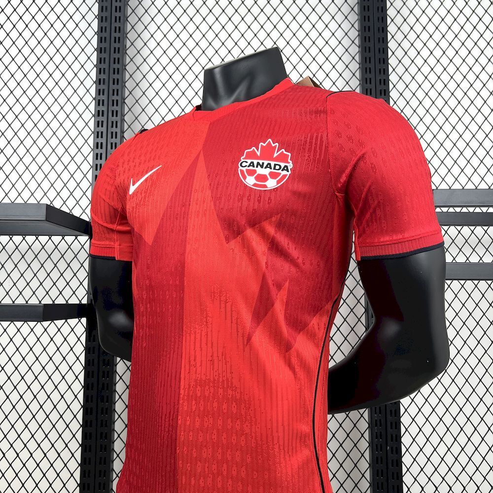 Canada 2026 World Cup Home Jersey Player Version - [Slim Fit] - FutStore