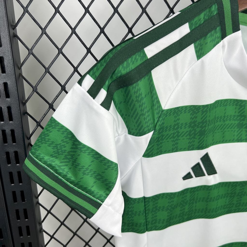 Celtic 2025/26 Home Kids Kit - FutStore