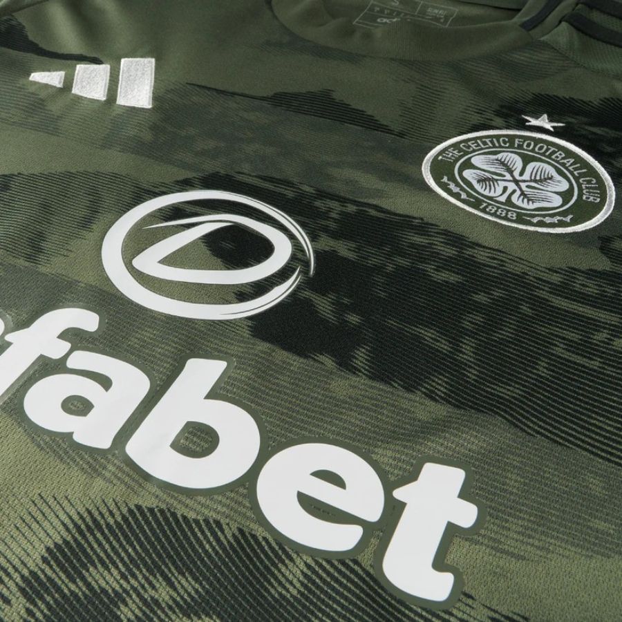 Celtic Third 2024/25 Patches UCL UEFA Foundation (Official Printing) - FutStore