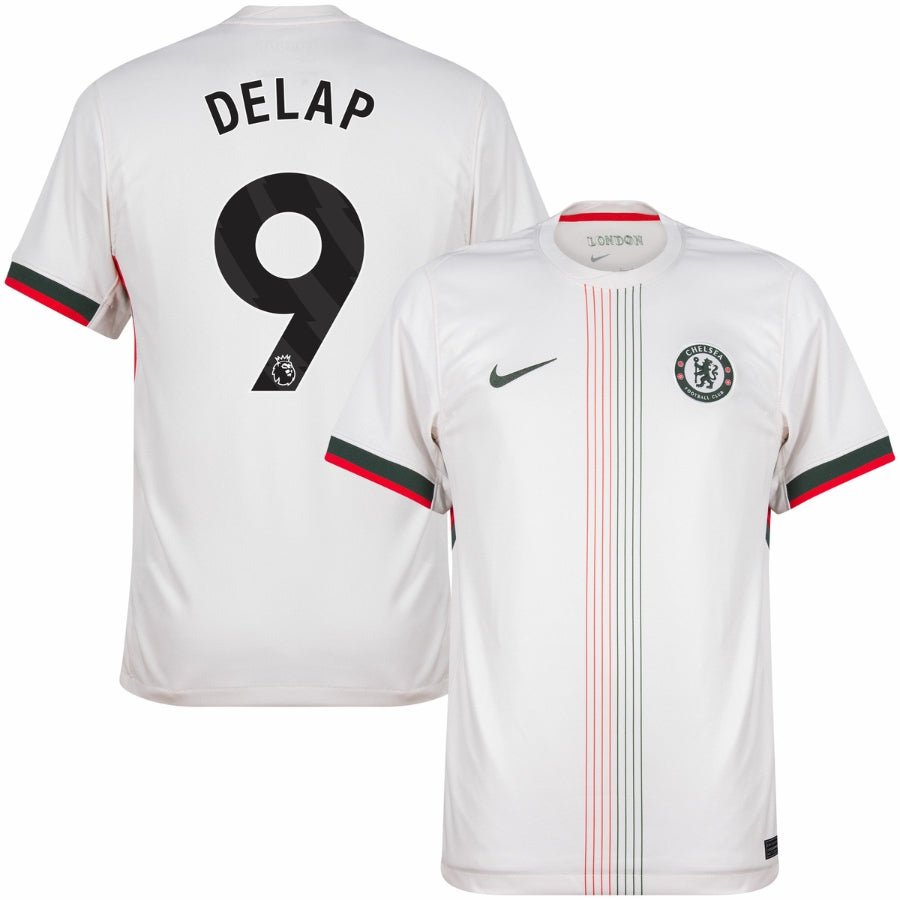 Chelsea Delap 9 Away Fan Jersey 2025/26 - FutStore