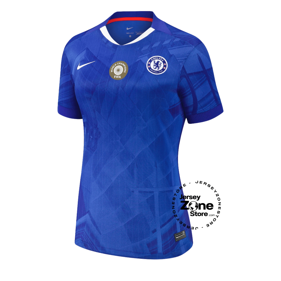 Chelsea Home Women 2025 - 26 World Champions 25 printing - FutStore