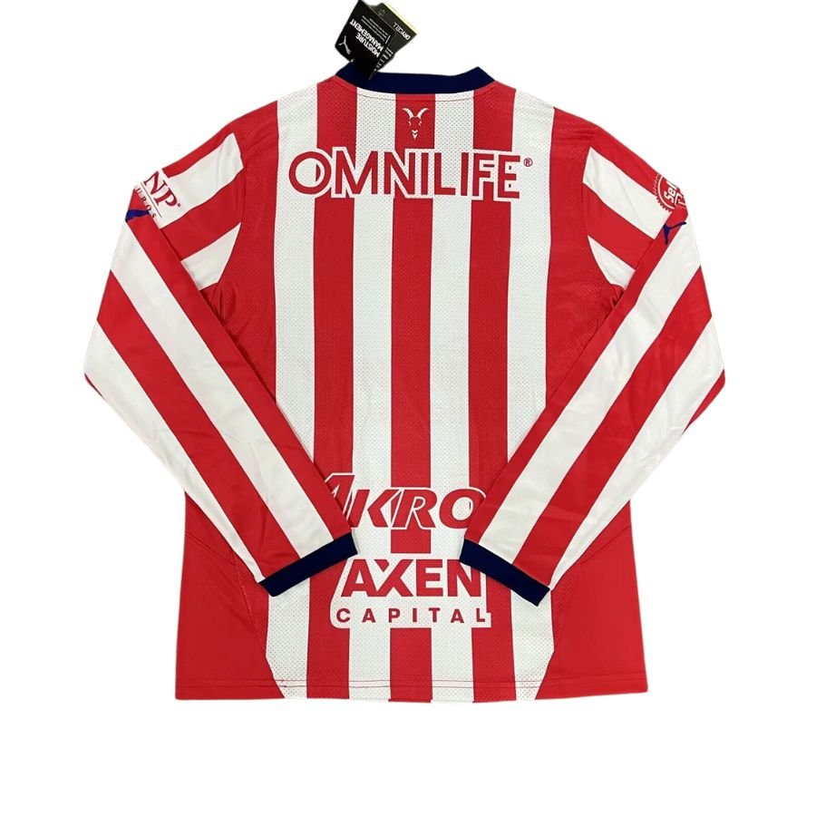 Chivas de Guadalajara Home Long Sleeve Fan Jersey 2024/25 - FutStore
