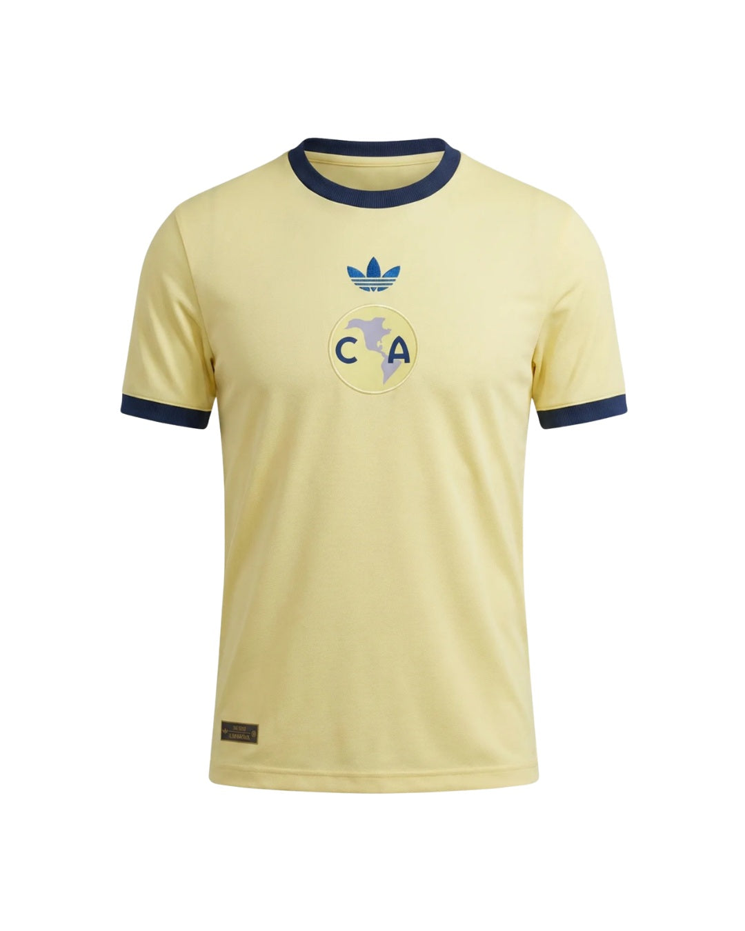 Club America 110th Anniversary Jersey 2026/27 - butter yellow, front view