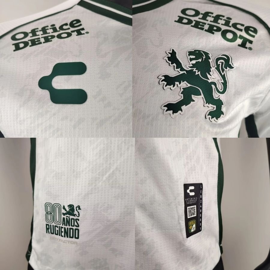 Club Léon Away Authentic Player [Slim Fit] Player [Slim Fit] Player [Slim Fit] Player 2024/25 - Slim Fit - FutStore