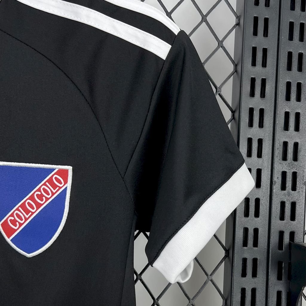 Colo Colo 2025/26 Anniversary Black Kids Kit - FutStore