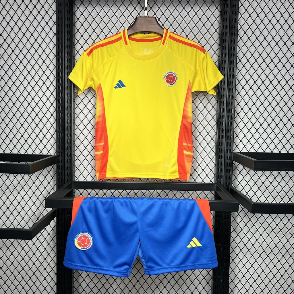 Colombia Copa America I 2024 Conjunto Infantil - Kit Kid`s - FutStore