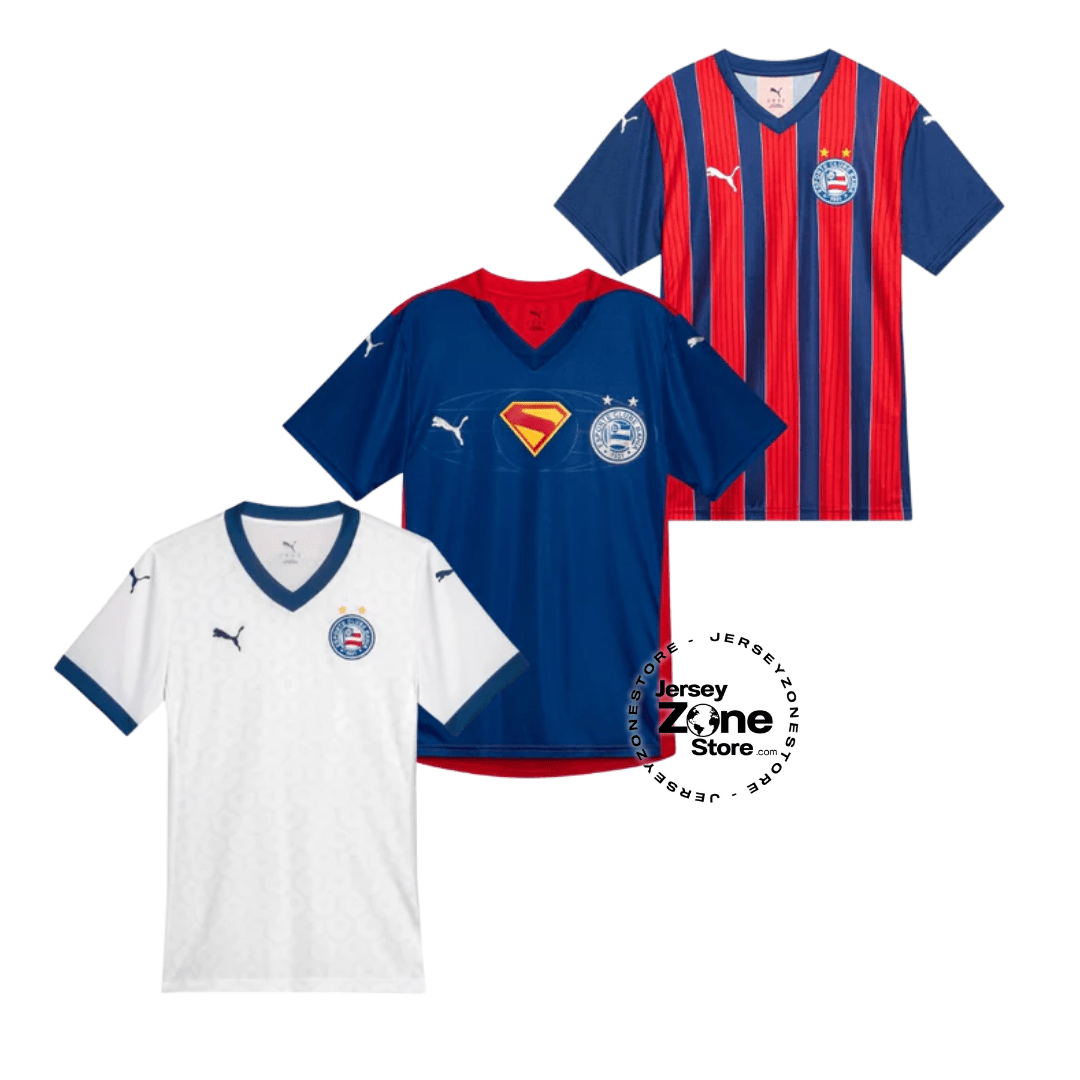 Combo 3 Mantos do Bahia 2025 - Fan Version - FutStore