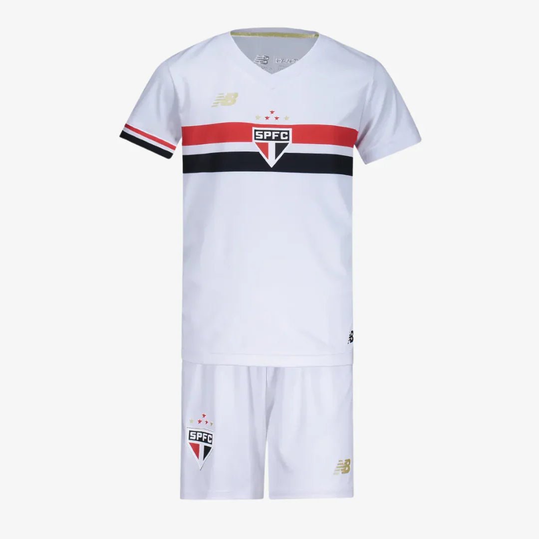 Conjunto Infantil New Balance São Paulo 2025/26 I - FutStore