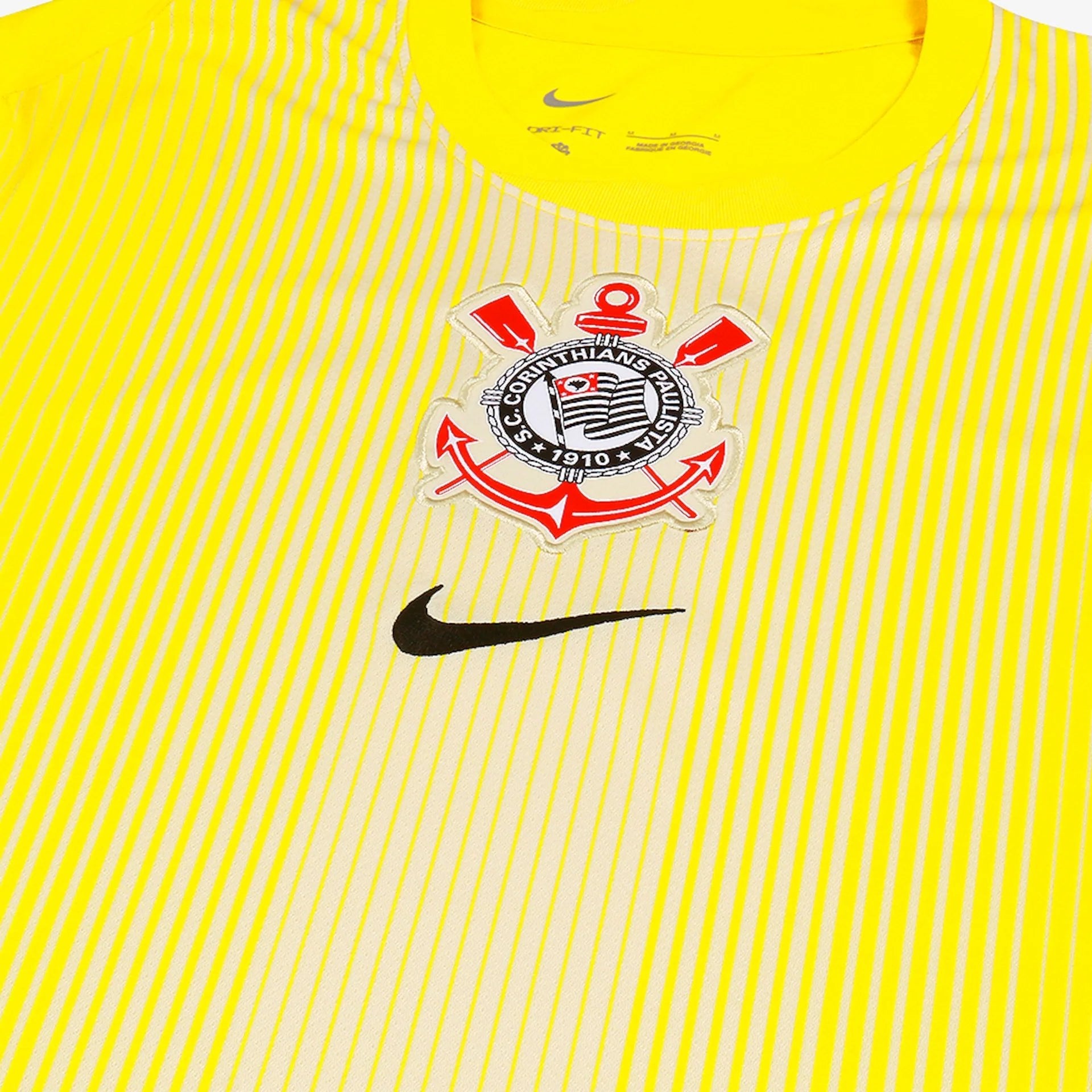 Corinthians 2025/26 Yellow goalkeeper Jersey - Fan Version - FutStore