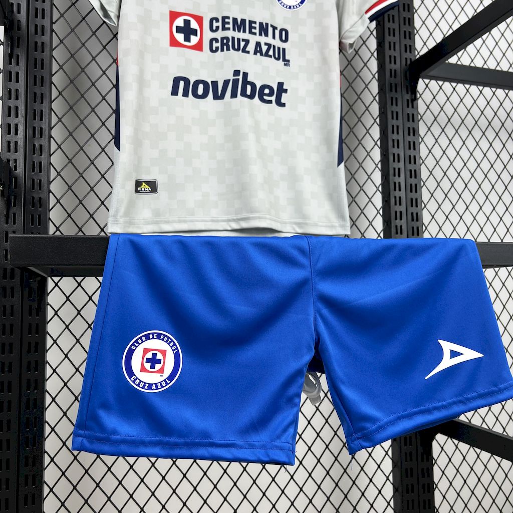 Cruz Azul 2025/26 Away Kids Kit - FutStore
