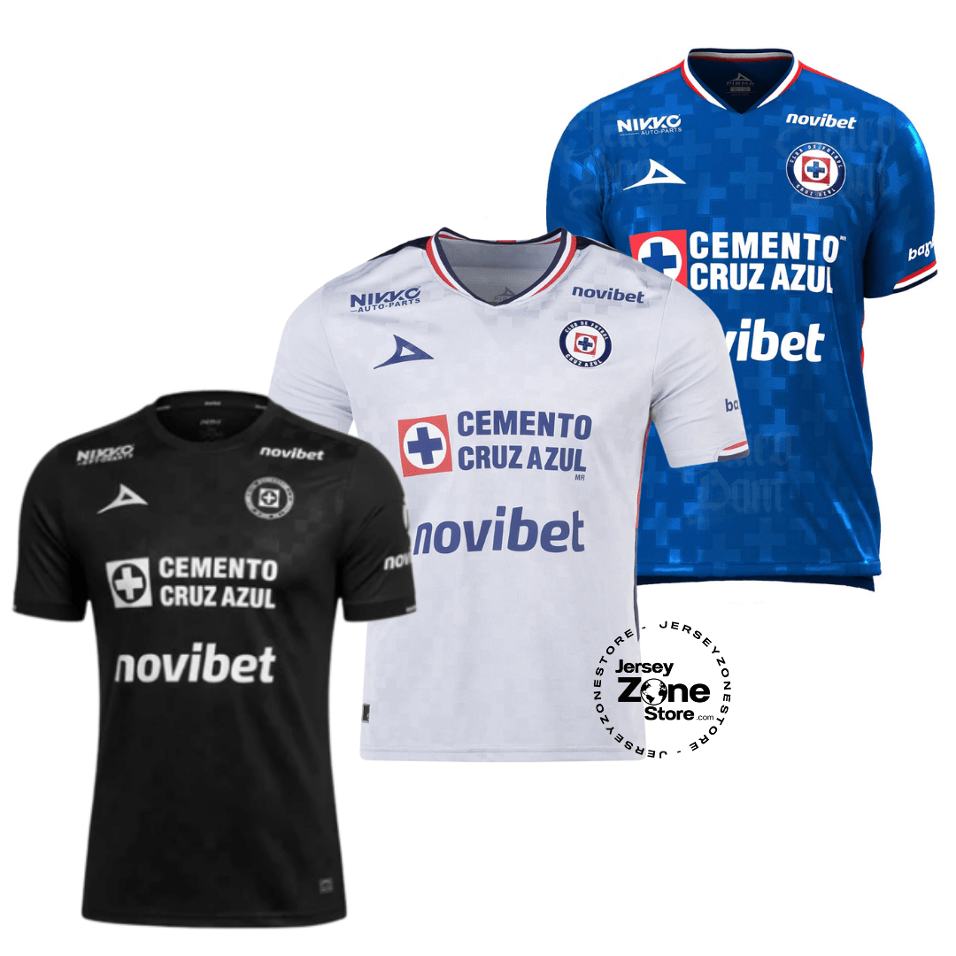 Cruz Azul 2025/26 - Kit 3 Fan Version - FutStore