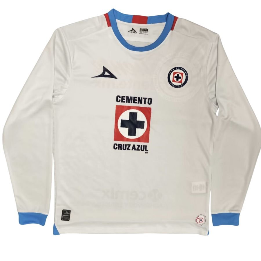 Cruz Azul Away Long Sleeve Fan Jersey 2024/25 - FutStore