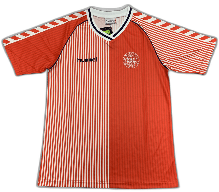 Denmark 1986 I Home Jersey - Retro Version - FutStore