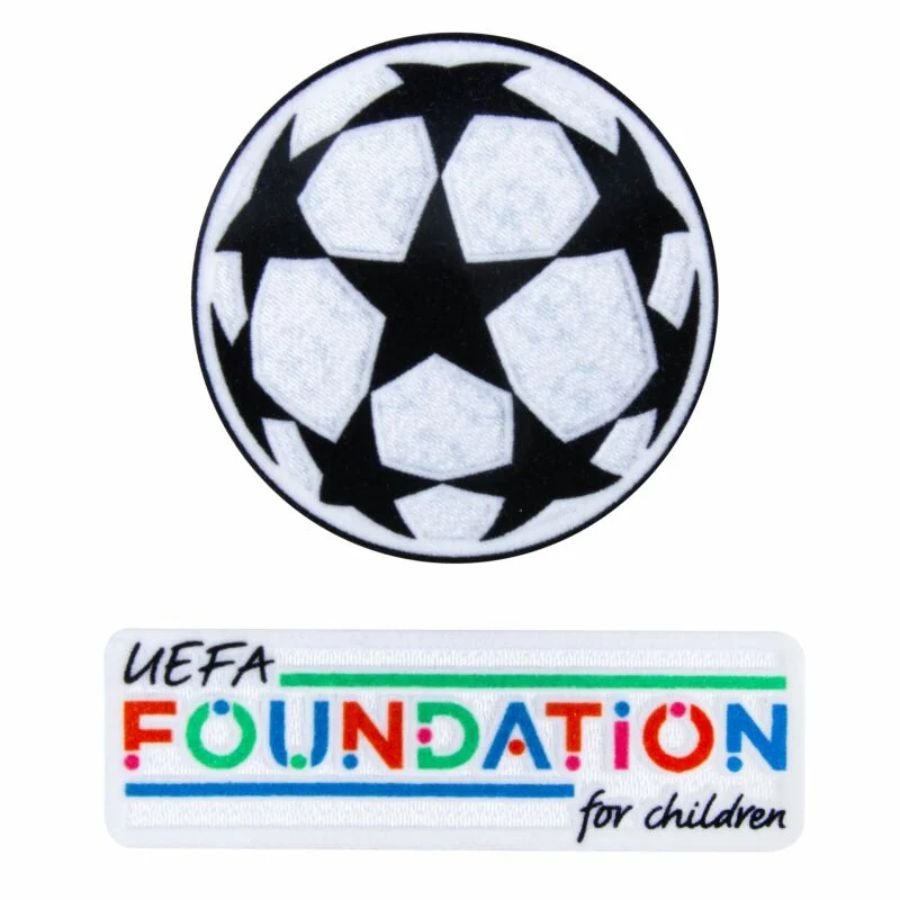 Dinamo Zagreb Home 2024/25 Patches UCL UEFA Foundation (Official Printing) - FutStore