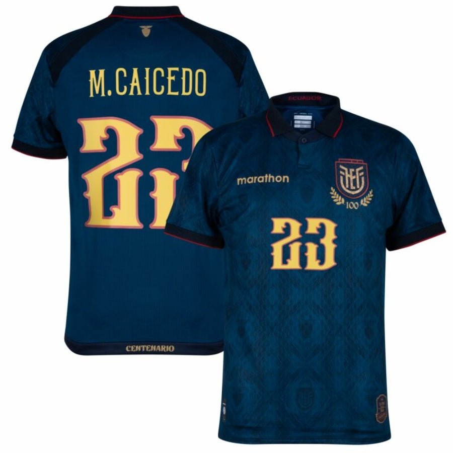 Ecuador M. Caicedo 23 Away Fan Jersey 2024/25 - FutStore