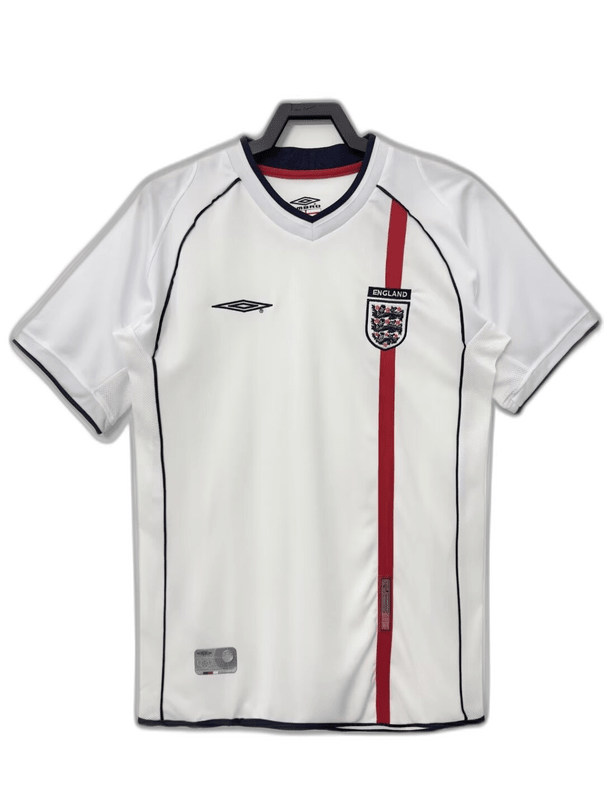 England 2002 I Home Jersey - Retro Version - FutStore