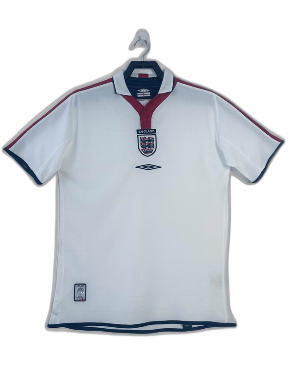 England 2004 I Home Jersey - Retro Version - FutStore