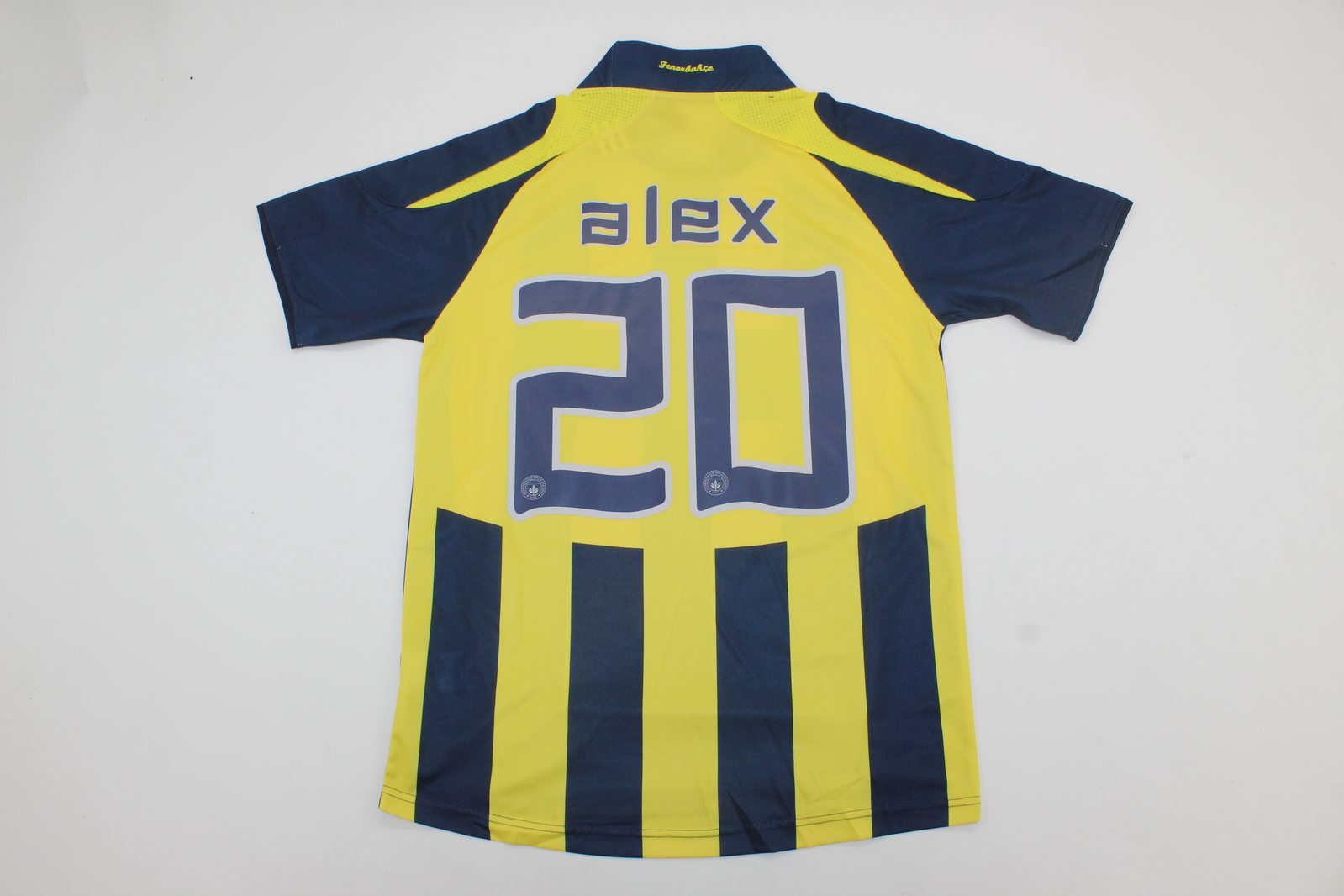 Fenerbahce 07 - 08 Retro Jersey home Alex 20 - FutStore