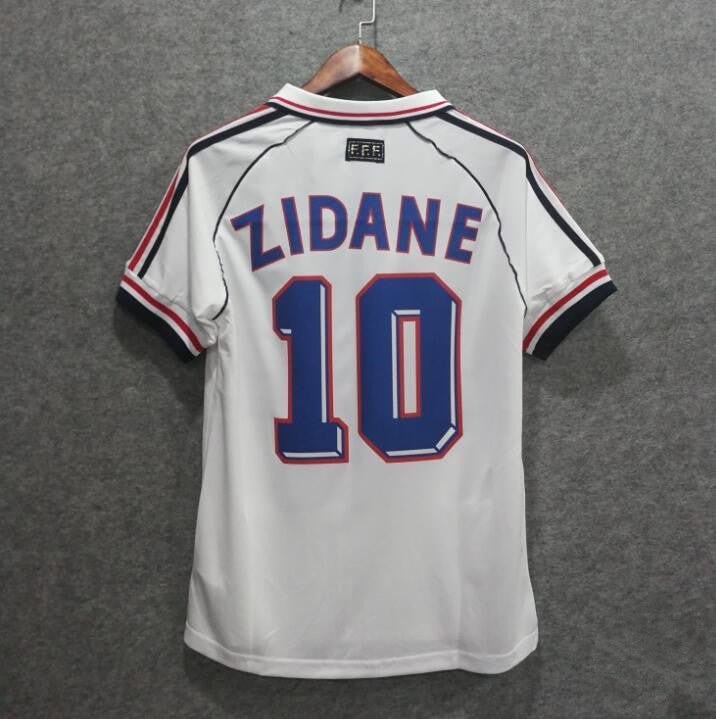 France 1998 World Cup Zidane 10 Away - FutStore