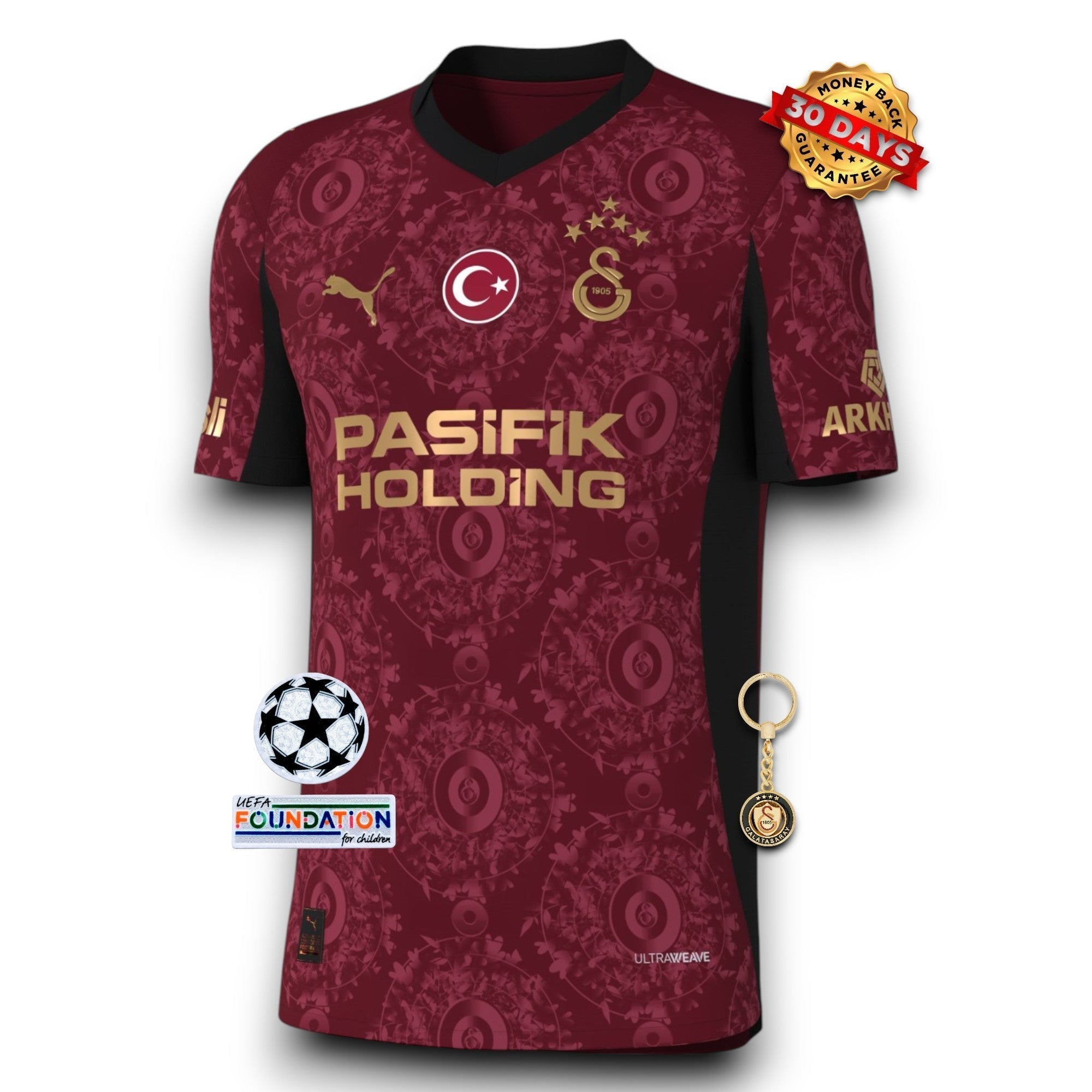 Galatasaray Third Jersey 2025/26 - With Sponsors - FutStore
