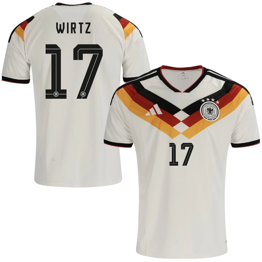 Germany Home Wirtz 17 Fan Jersey Shirt 2026 World Cup - FutStore