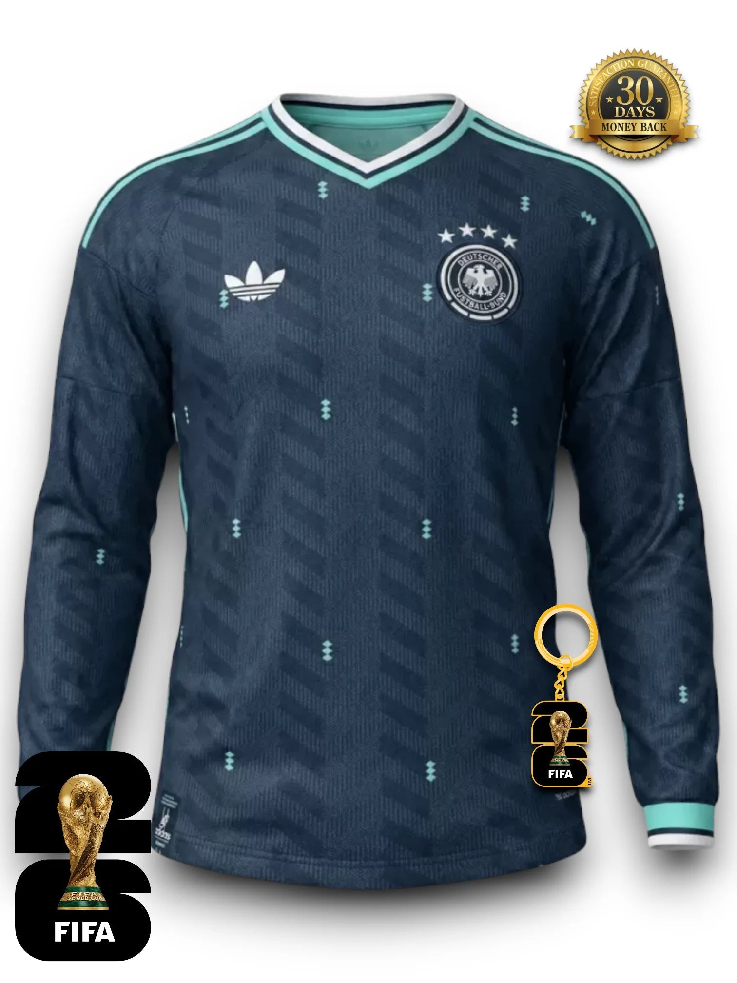 Germany World Cup 2026 Away Jersey - Long Sleeve - FutStore