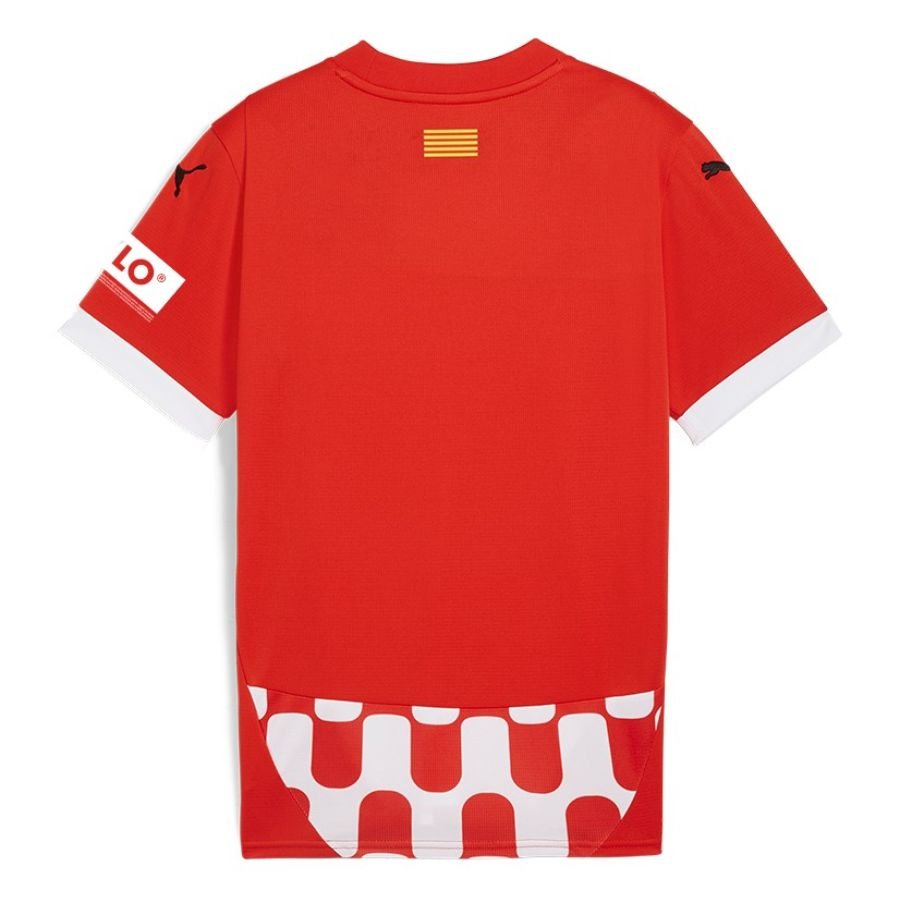 Girona Home 2024/25 Patches UCL UEFA Foundation (Official Printing) - FutStore