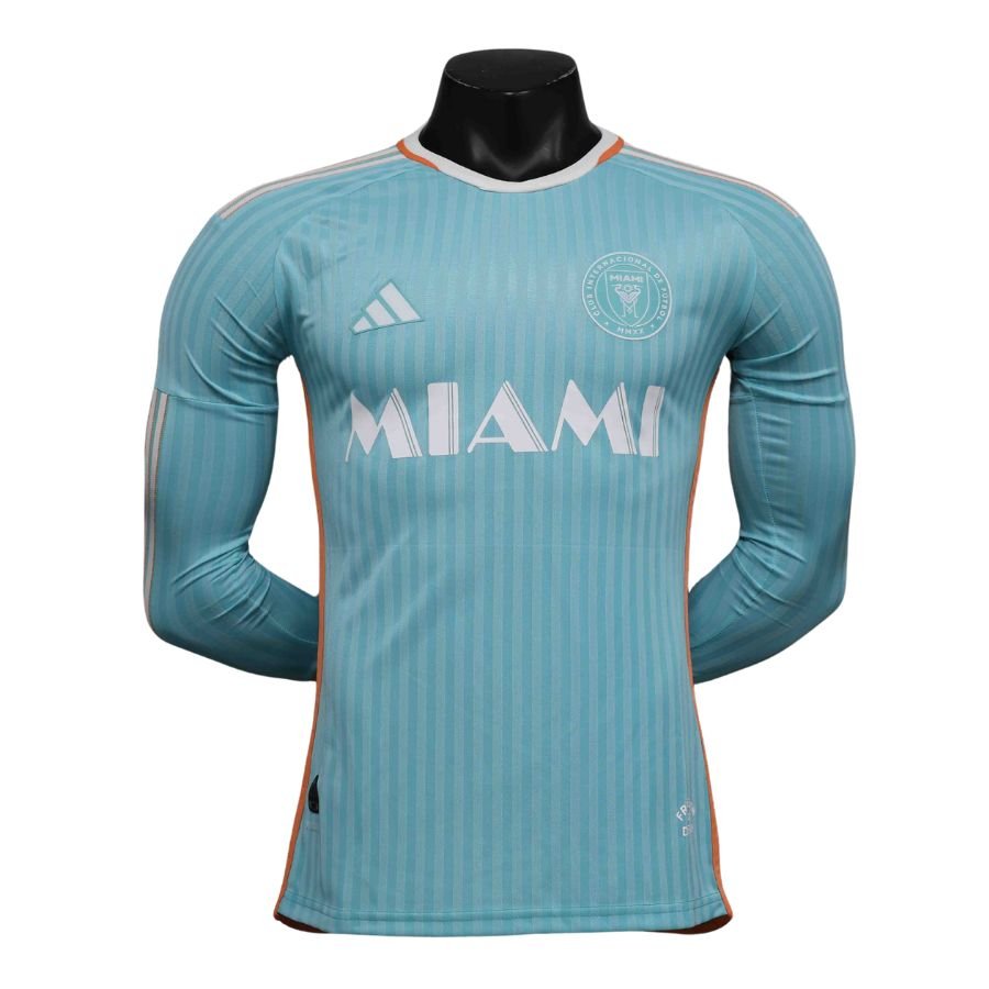 Inter Miami CF Third Authentic Player [Slim Fit] Player [Slim Fit] Player [Slim Fit] Player Long Sleeve 2024/25 - Slim Fit - FutStore