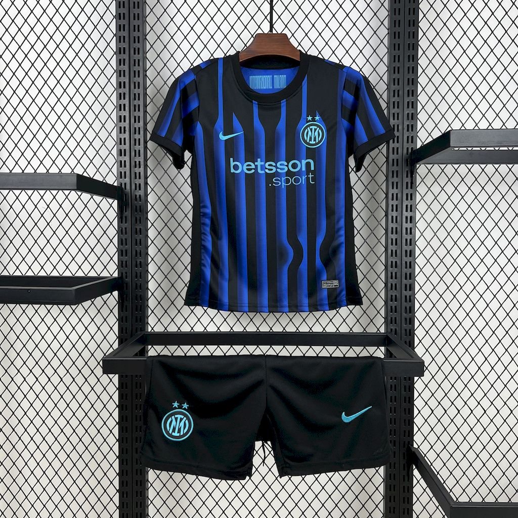 Inter Milan 2025/26 Home Kids Kit - FutStore