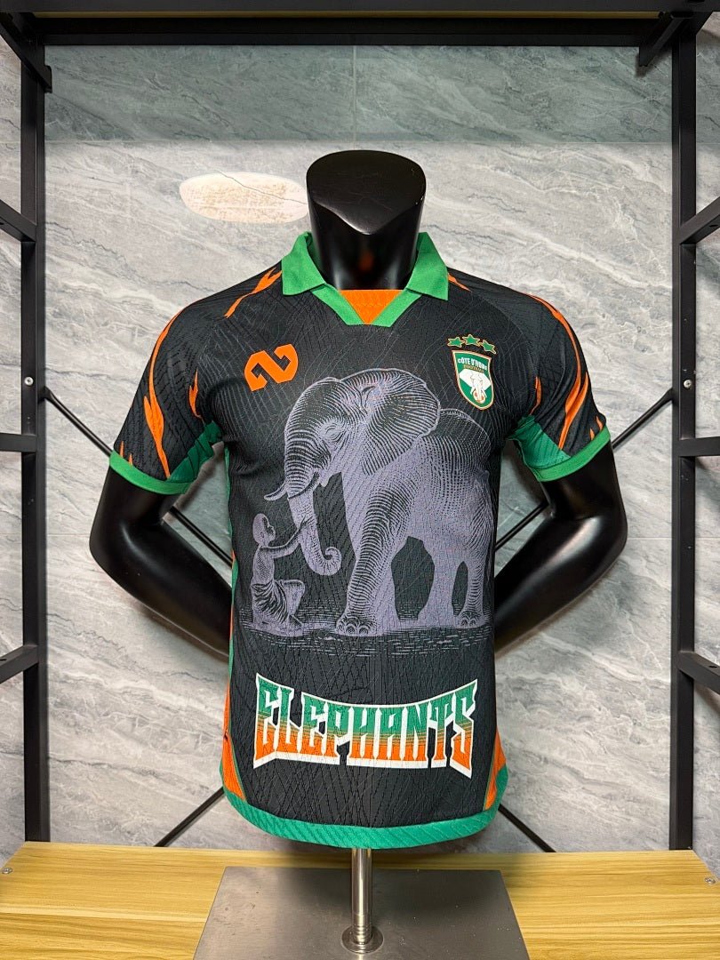 Ivory Coast Special Edition Black Jersey - Player Version - FutStore
