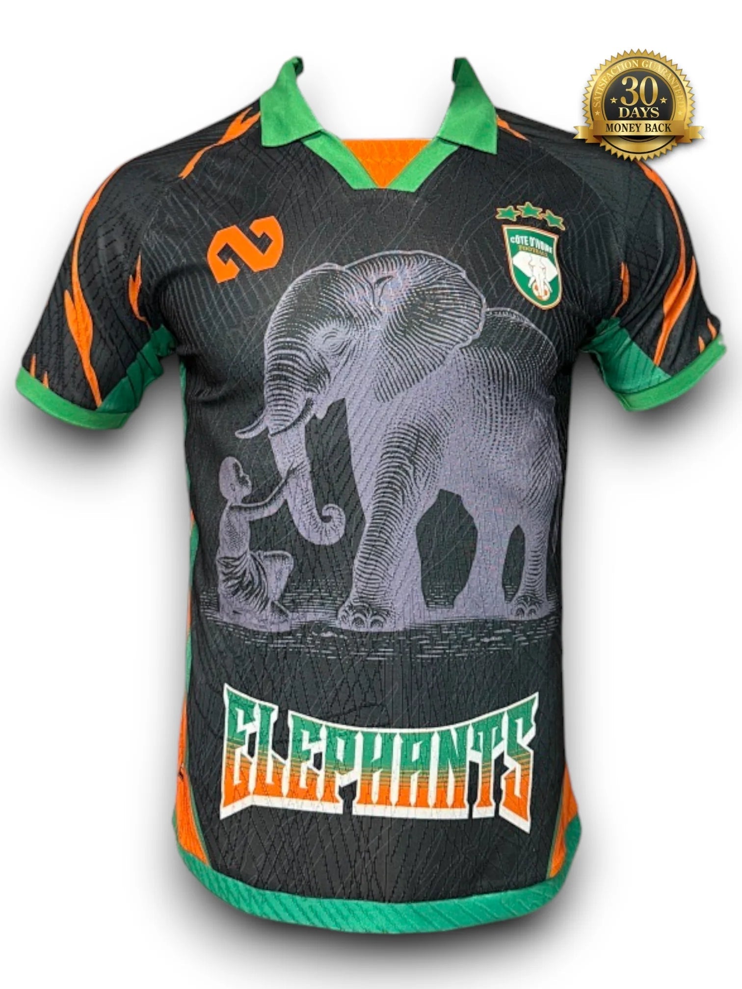 Ivory Coast Special Edition Black Jersey - Player Version - FutStore
