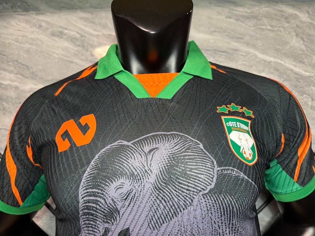 Ivory Coast Special Edition Black Jersey - Player Version - FutStore