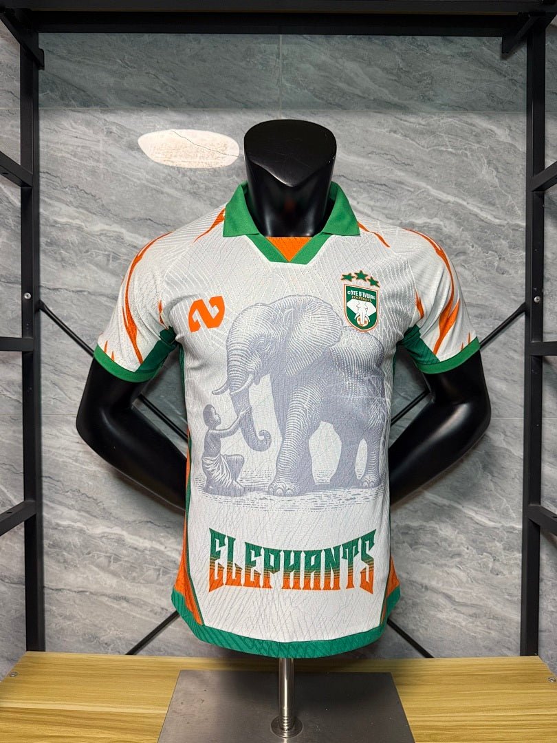 Ivory Coast Special Edition White Jersey - Player Version - FutStore