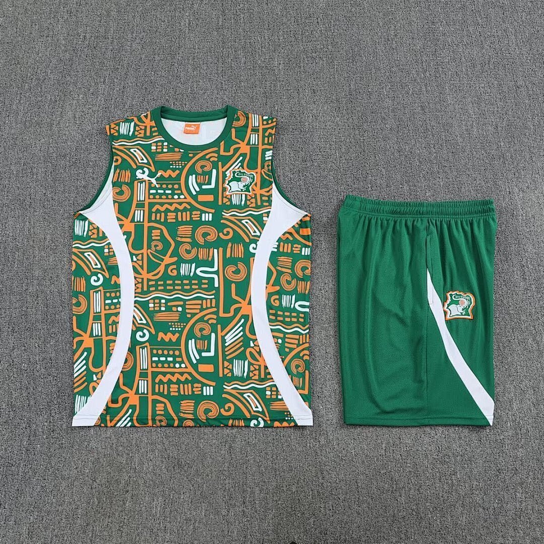 Ivory Coast World Cup 2026 Training Kit - No Sleeve - FutStore