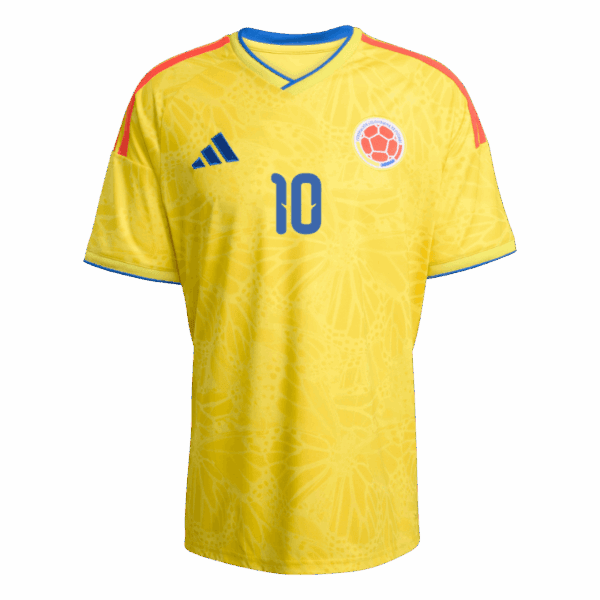 James Rodriguez 2026 Colombia Home Jersey - Fan Version World Cup 2026 - FutStore