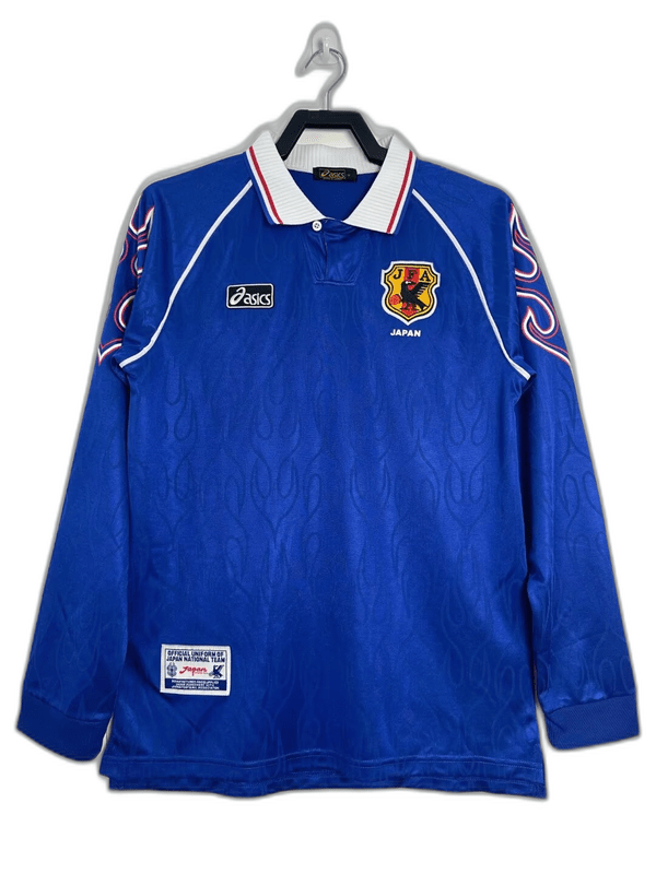 Japan 1998 I Home Jersey - Long Sleeve Retro Version - FutStore