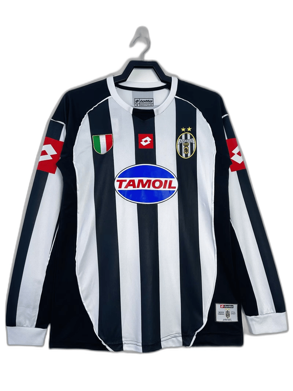 Juventus 02/03 I Home Jersey - Long Sleeve Retro Version - FutStore