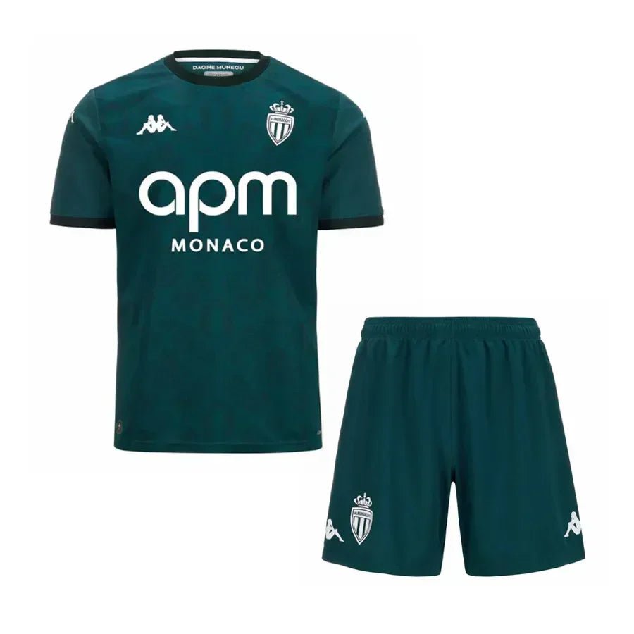 Kids AS Monaco Away Jersey 2024/25 - FutStore