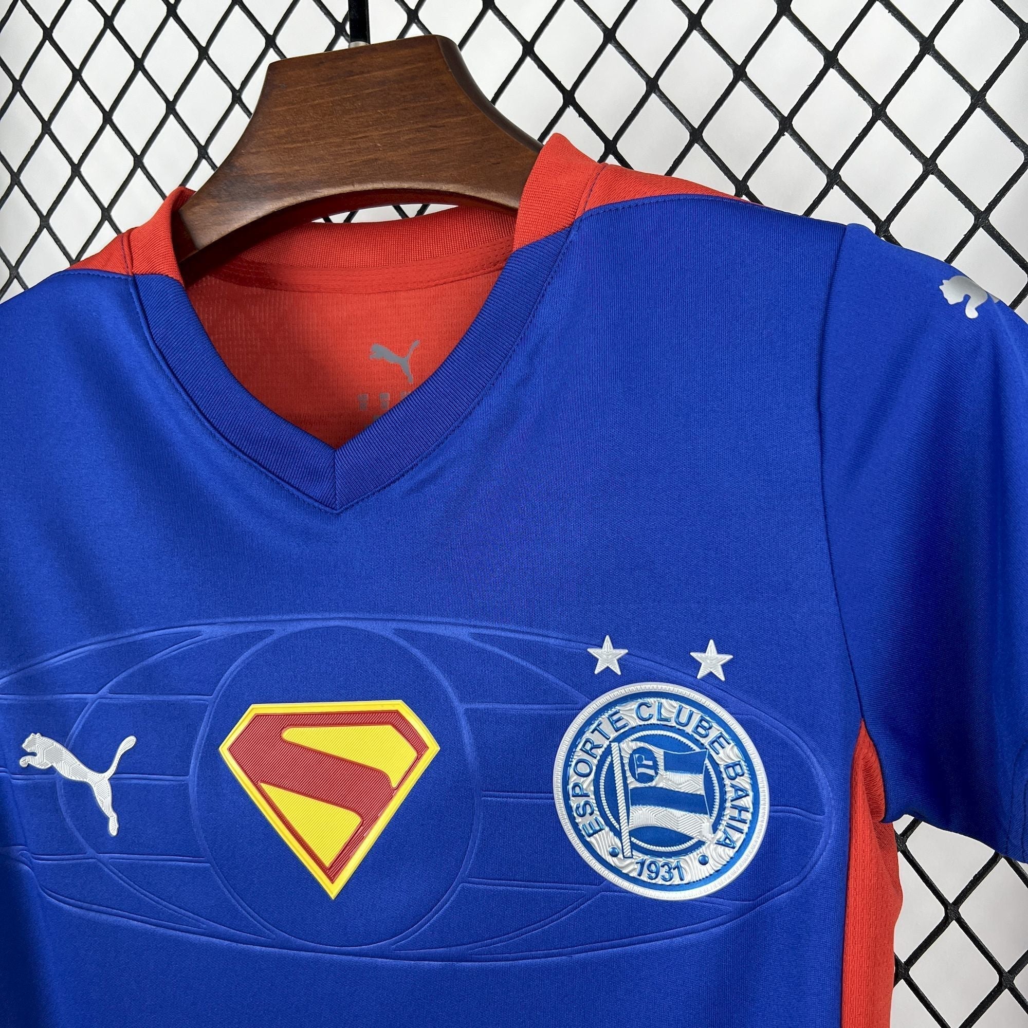 Kids Bahia 2025/26 Superman Collaboration Kit Infantil - FutStore