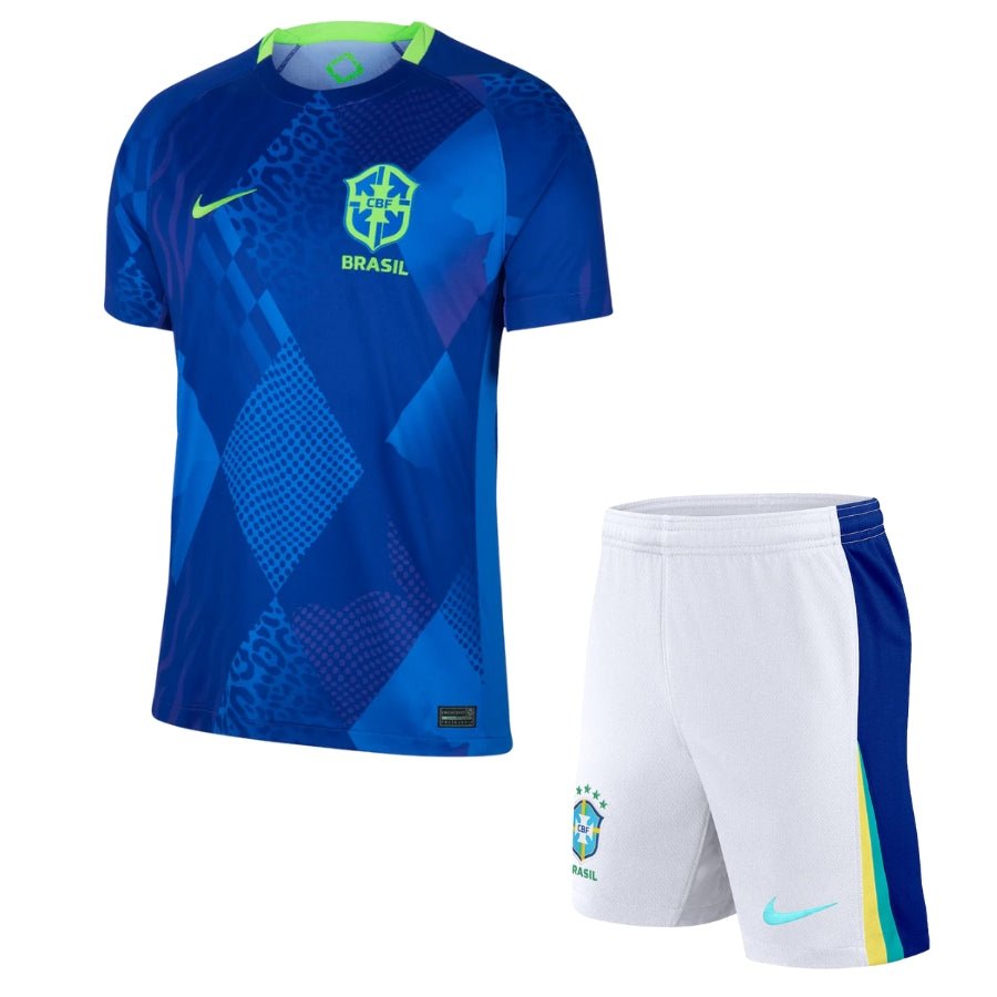 Kids Kit Brazil Away Fan Jersey 2025/26 - FutStore