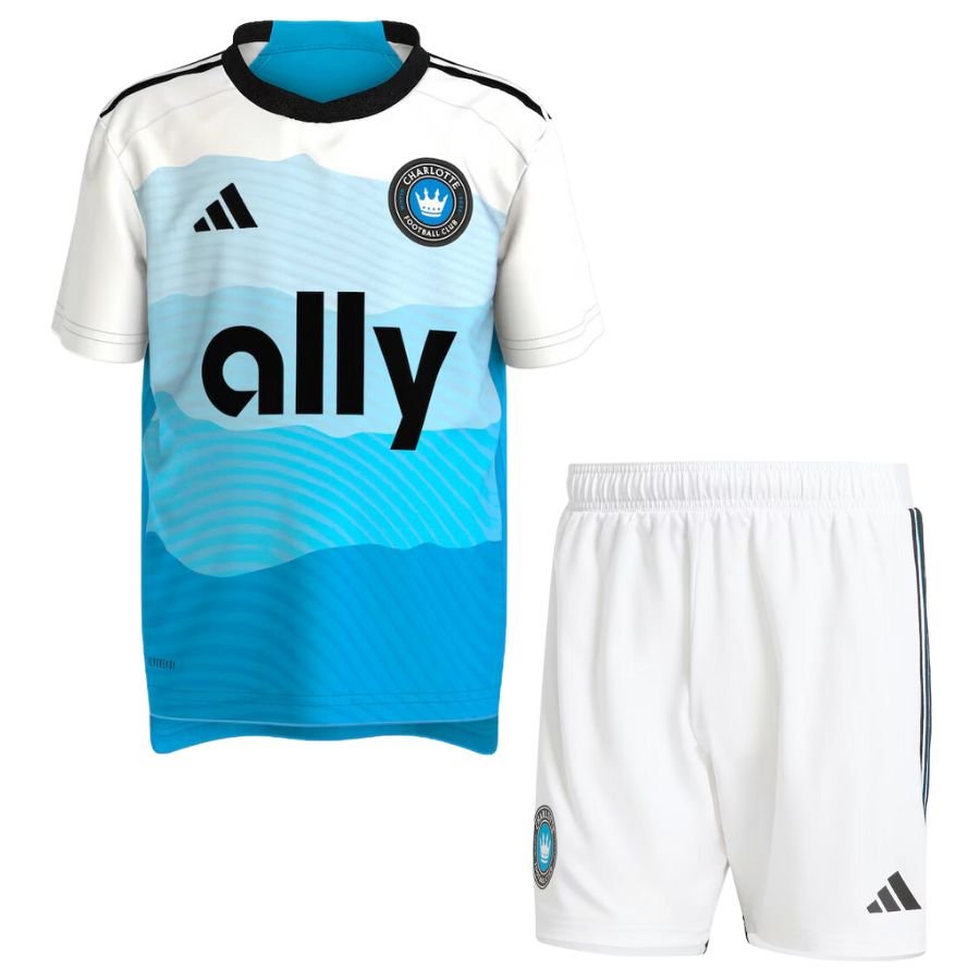 Kids Kit Charlotte FC Home Fan Jersey 2025/26 - FutStore