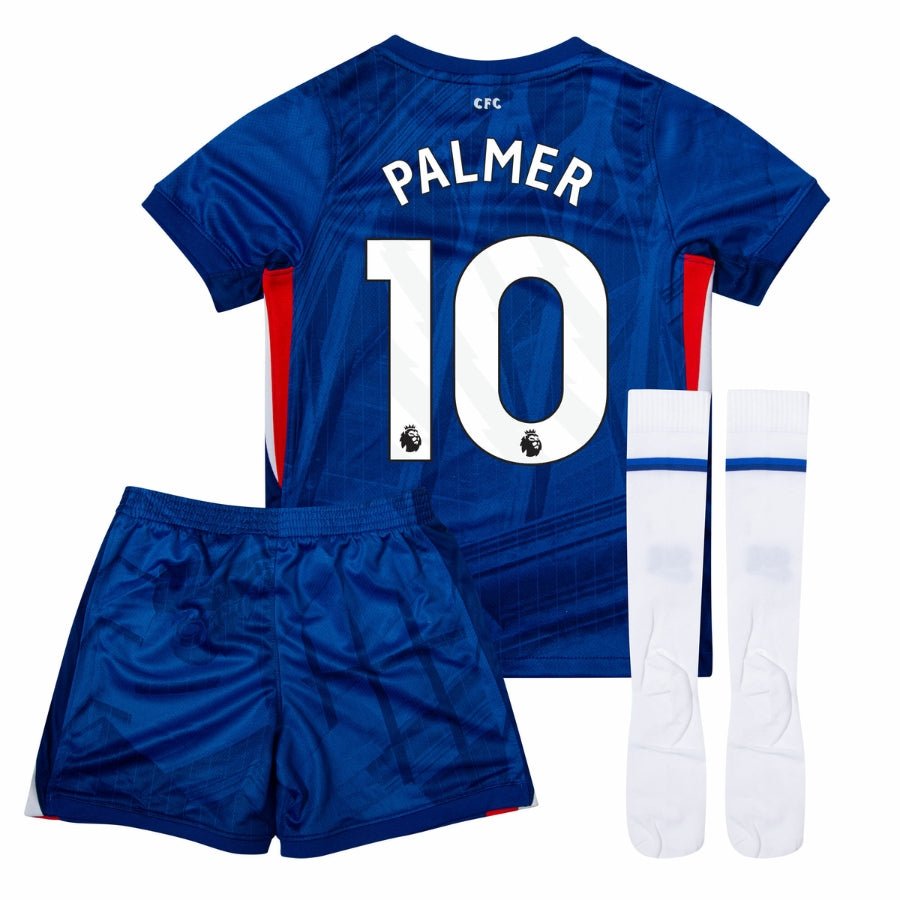 Kids Kit Chelsea Palmer 10 Home Fan Jersey 2025/26 - FutStore