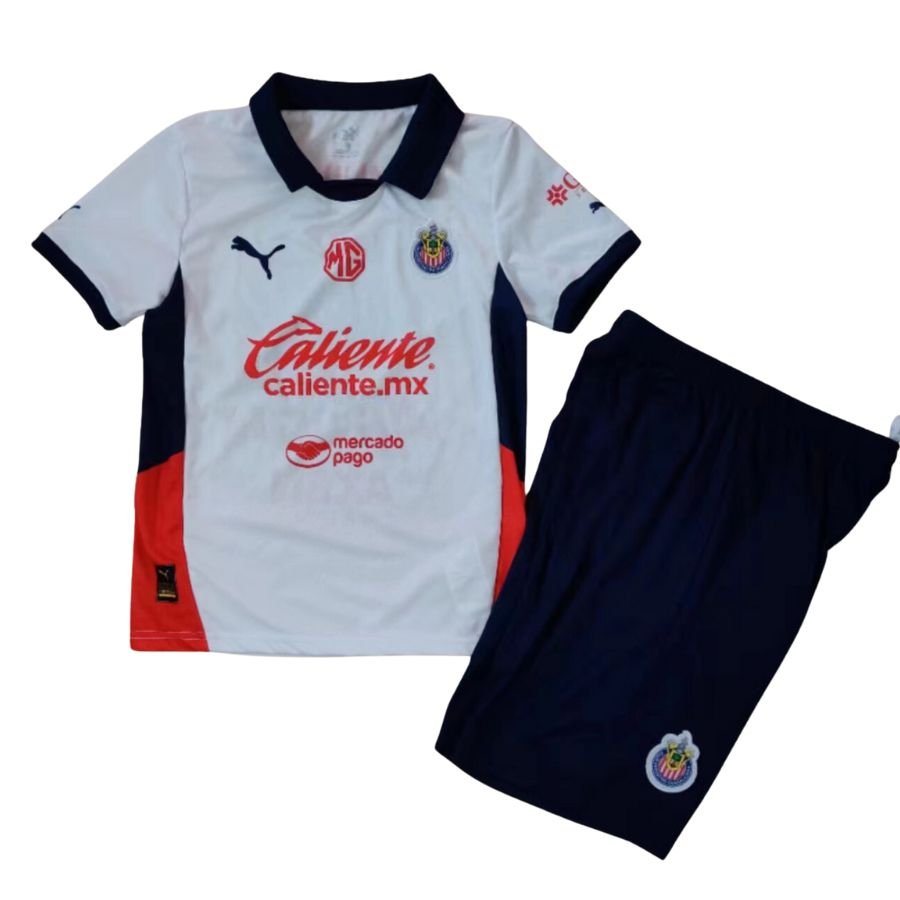 Kids KIT Chivas de Guadalajara Away Jersey 2024/25 - FutStore