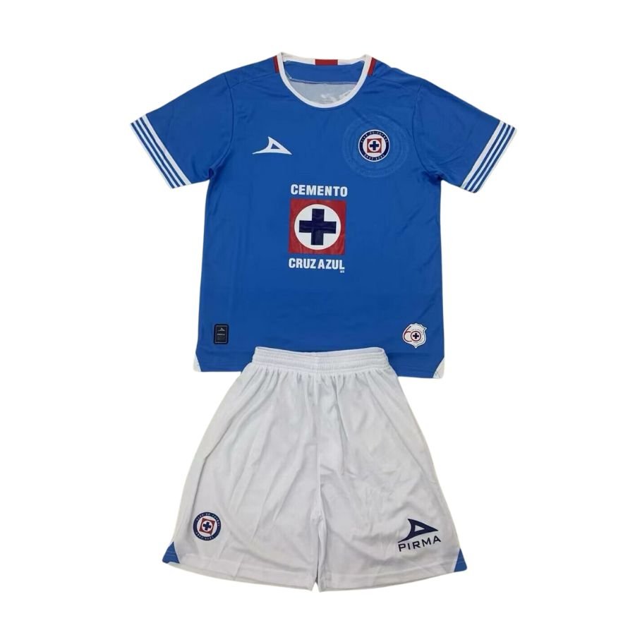 Kids KIT Cruz Azul Home Fan Jersey 2024/25 - FutStore